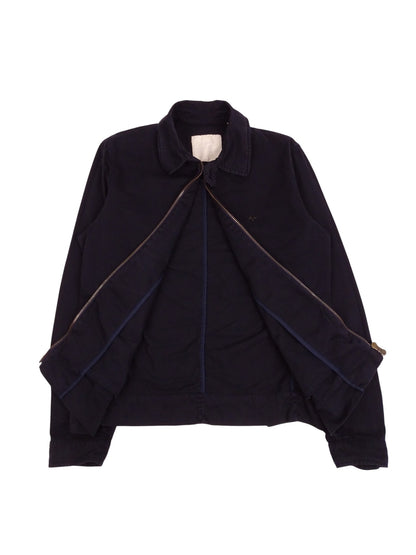 Burberry Veste Harrington Bleu Marine S Homme