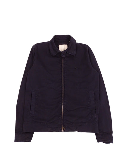 Burberry Veste Harrington Bleu Marine S Homme