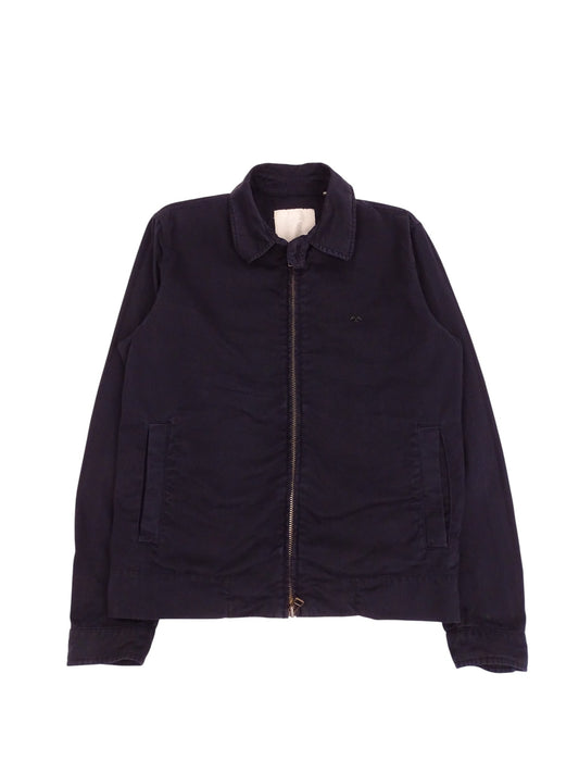 Burberry Veste Harrington Bleu Marine S Homme