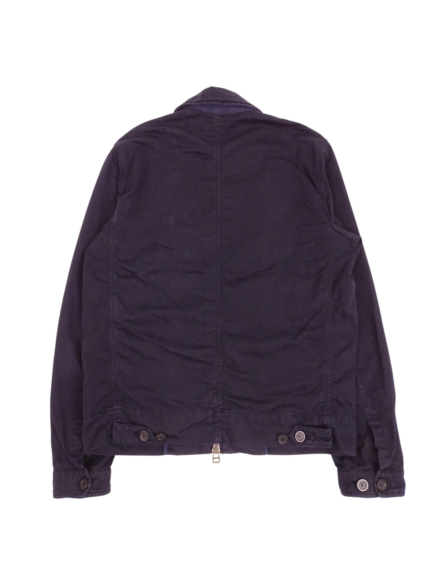 Burberry Veste Harrington Bleu Marine S Homme