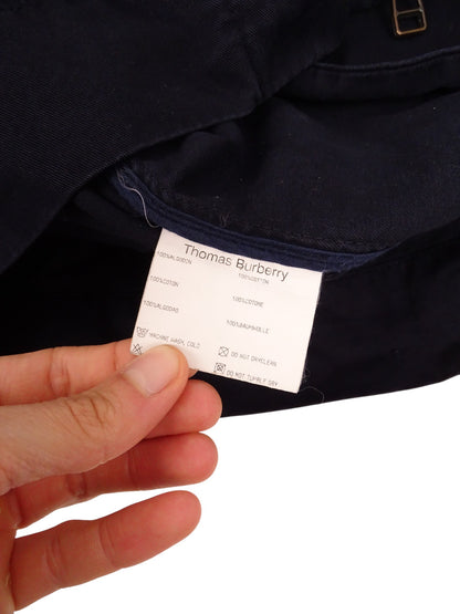 Burberry Veste Harrington Bleu Marine L Homme