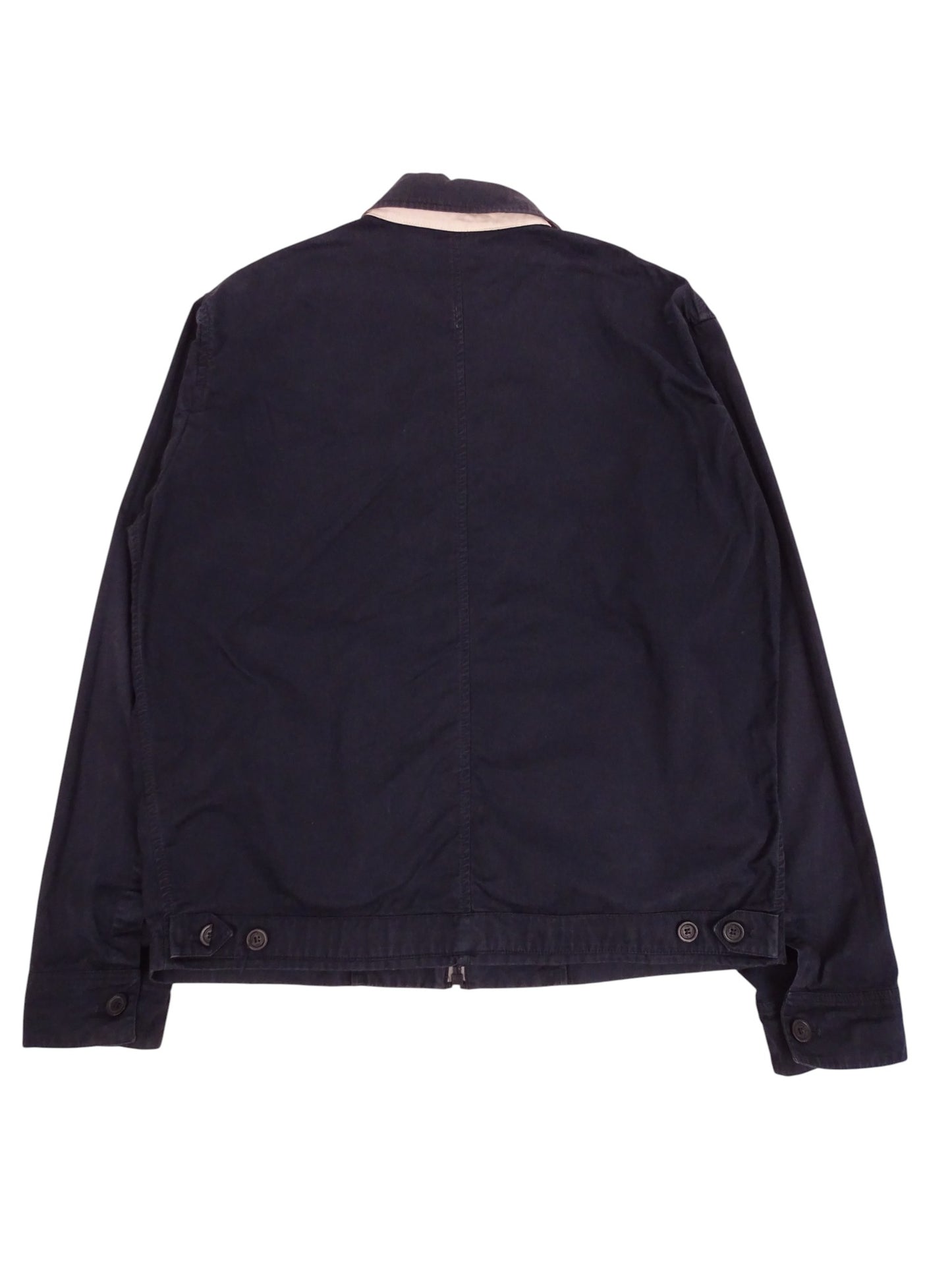 Burberry Veste Harrington Bleu Marine L Homme