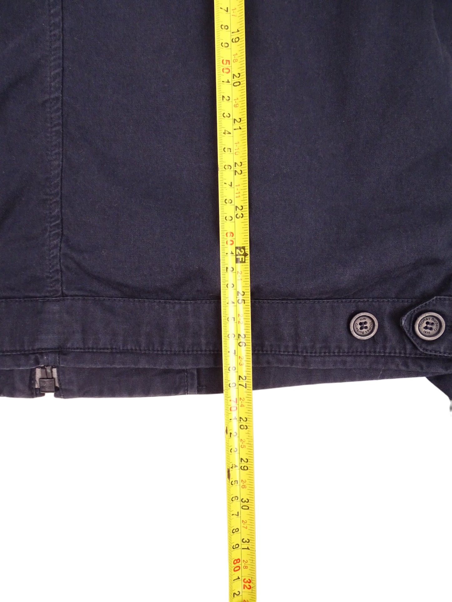 Burberry Veste Harrington Bleu Marine L Homme