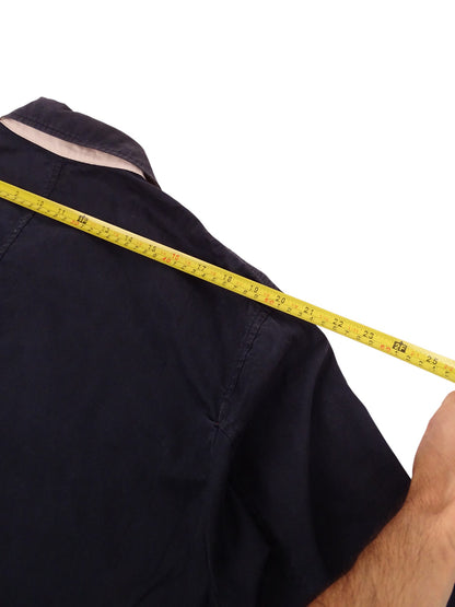 Burberry Veste Harrington Bleu Marine L Homme