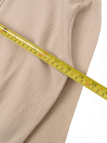 Burberry Gilet Zippé Beige 100% Laine XS Homme