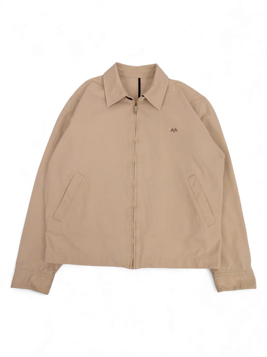 Burberry Veste Harrington Blanc/Crème Coton XL Homme