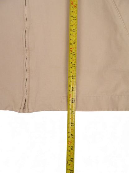 Burberry Veste Harrington Blanc/Crème Coton XL Homme