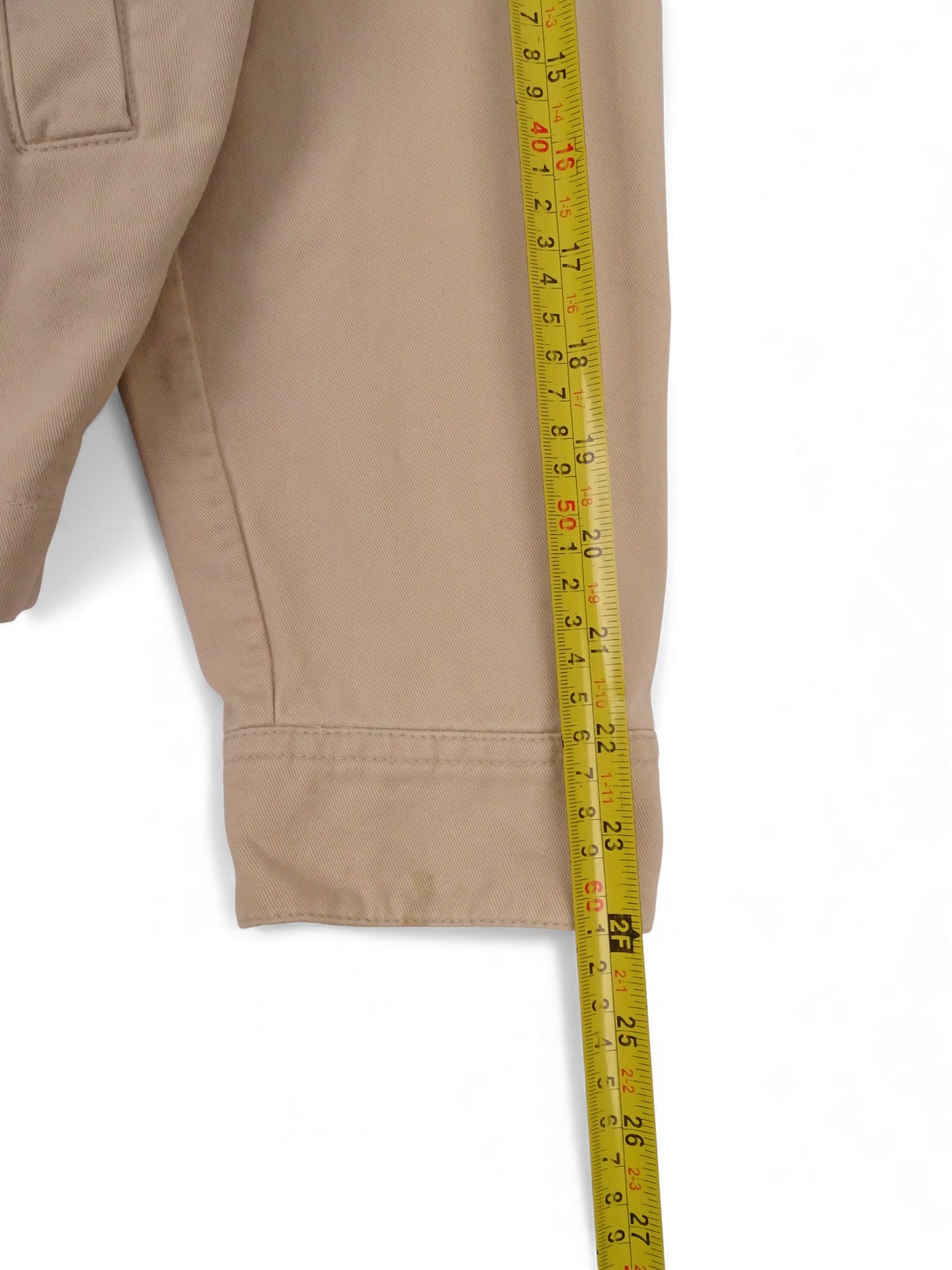 Burberry Veste Harrington Blanc/Crème Coton XL Homme