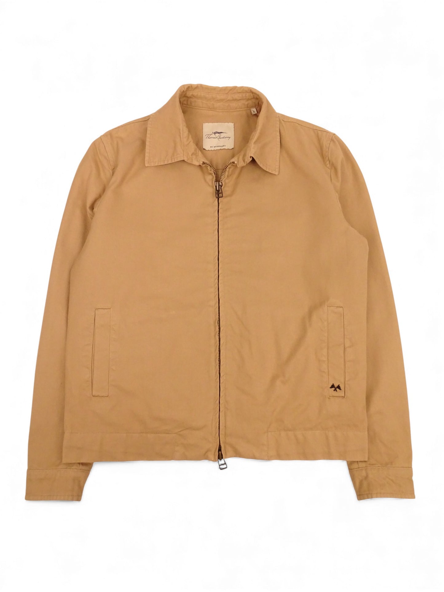 Burberry Veste Blouson Harrington Matelassé Demi-SaisonBeige Coton L Homme