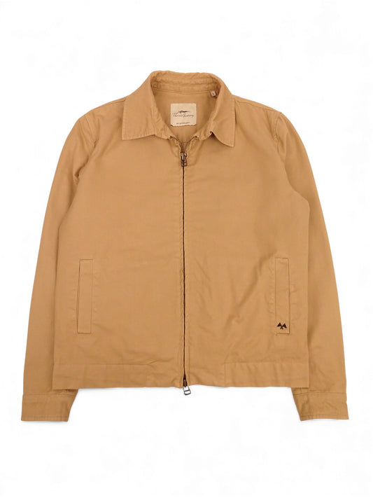 Burberry Veste Blouson Harrington Matelassé Demi-SaisonBeige Coton L Homme