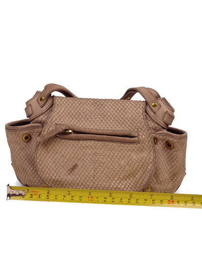 Jérôme Dreyfuss Sac Bandoulière Twee Mini Python Gris