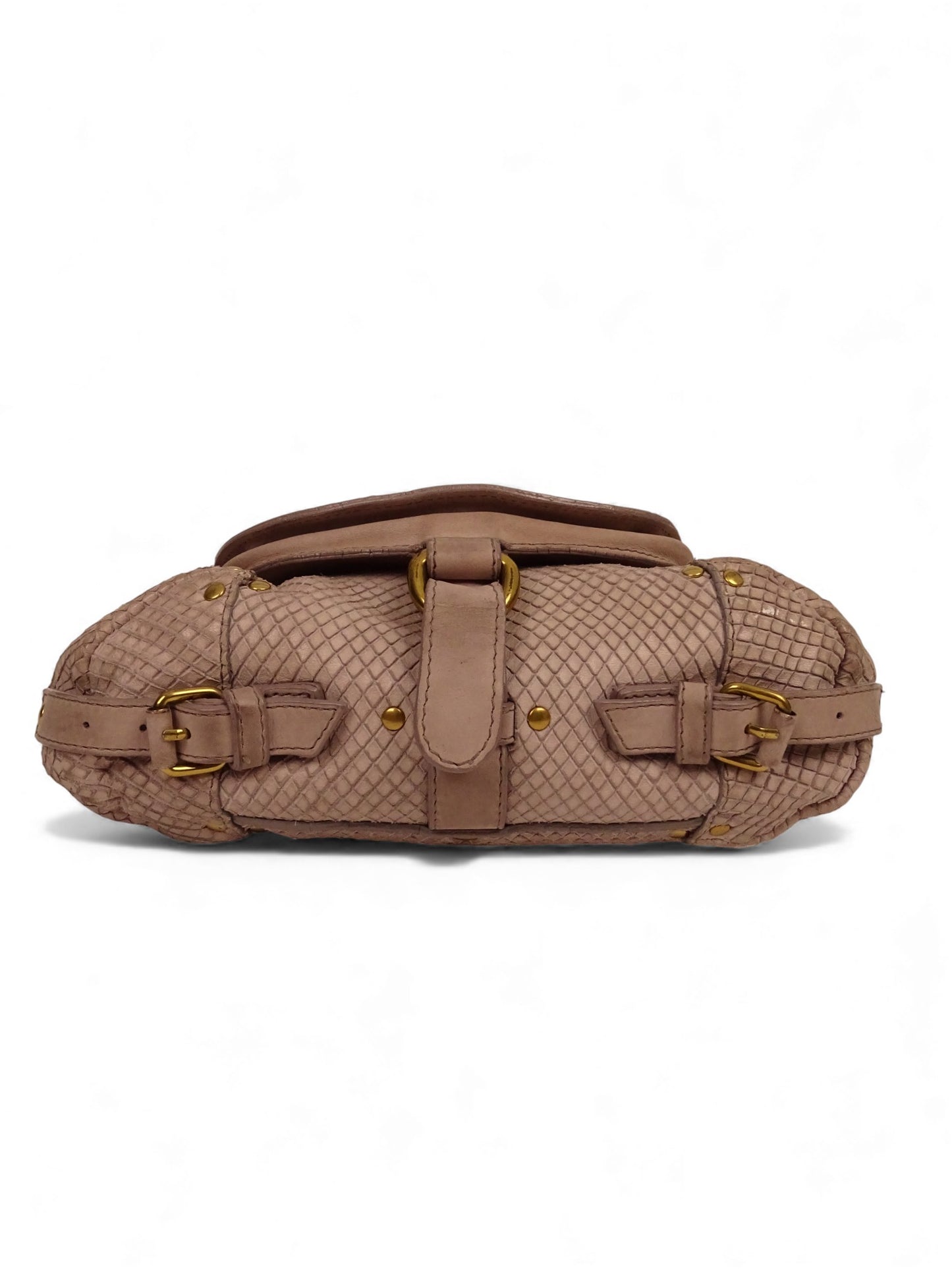 Jérôme Dreyfuss Sac Bandoulière Twee Mini Python Gris