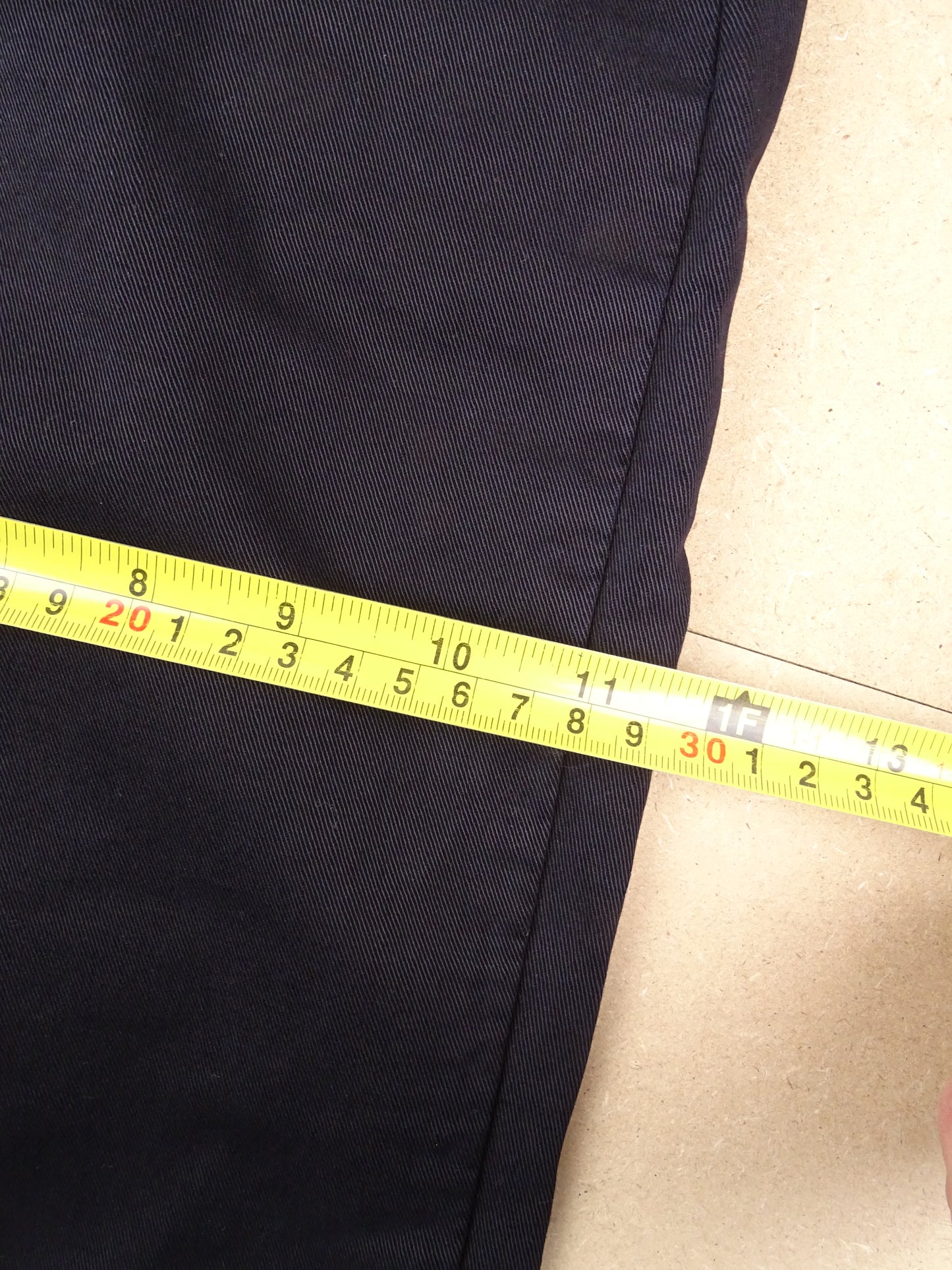 Pantalon Burberry Chino Bleu Marine 100% Coton 36 / XS / Homme